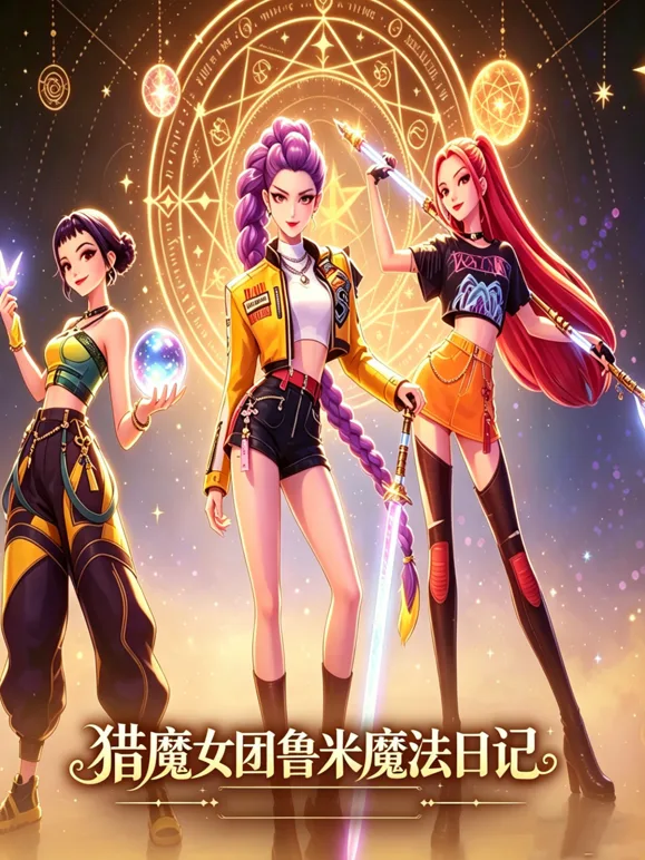 猎魔女团鲁米魔法日记