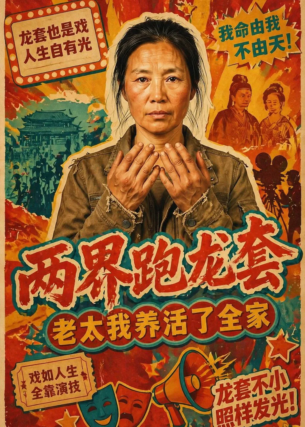 两界跑龙套,老太我养活了全家